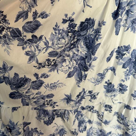 Abercrombie & Fitch Emerson Poplin Puff Sleeve Midi Dress - Picture 4 of 7